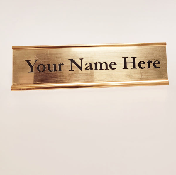 Desk Name Plate