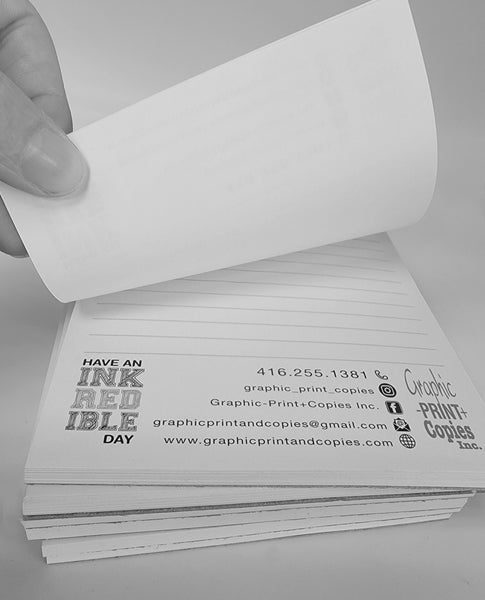 Notepads / Memo Pads - Full Colour
