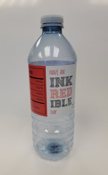 Water Bottle Labels
